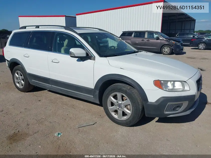2013 Volvo Xc70 3.2 Platinum/3.2 Premier/3.2L/3.2L Premier Plus VIN: YV4952BL6D1154351 Lot: 45417338