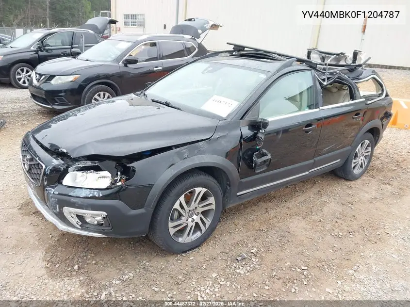 2015 Volvo Xc70 T5 Premier VIN: YV440MBK0F1204787 Lot: 44487372