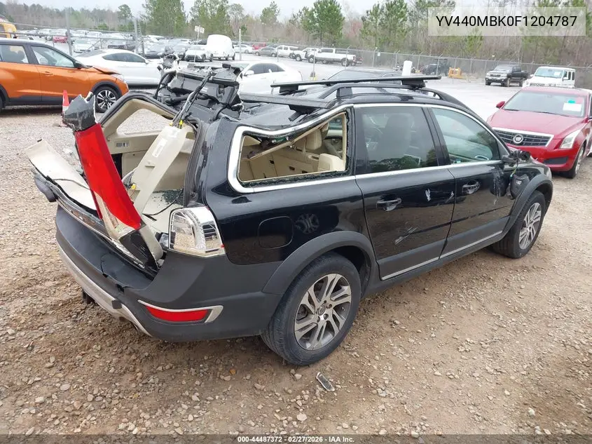 2015 Volvo Xc70 T5 Premier VIN: YV440MBK0F1204787 Lot: 44487372