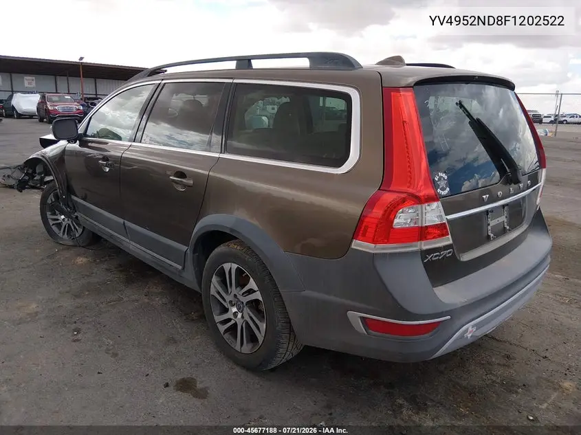 2015 Volvo Xc70 3.2 Platinum VIN: YV4952ND8F1202522 Lot: 45677188
