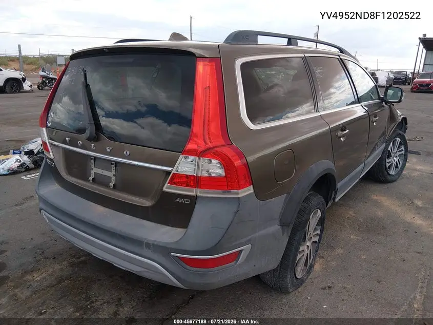 2015 Volvo Xc70 3.2 Platinum VIN: YV4952ND8F1202522 Lot: 45677188