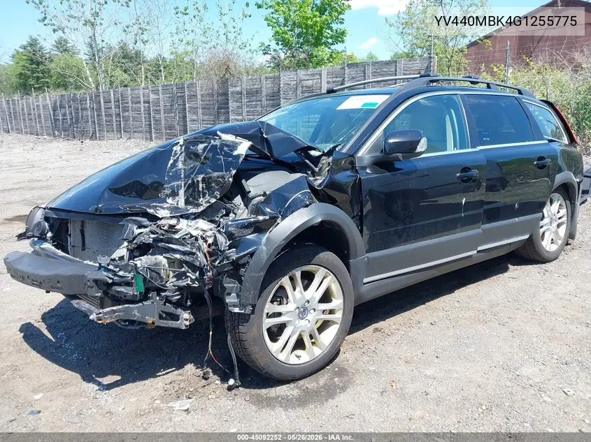 2016 Volvo Xc70 T5 Drive-E Premier VIN: YV440MBK4G1255775 Lot: 45092252