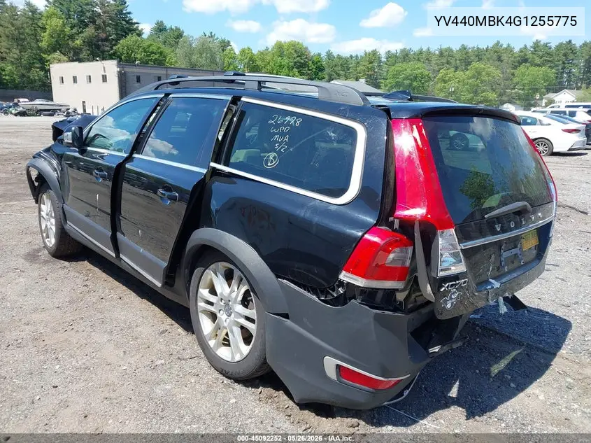 2016 Volvo Xc70 T5 Drive-E Premier VIN: YV440MBK4G1255775 Lot: 45092252
