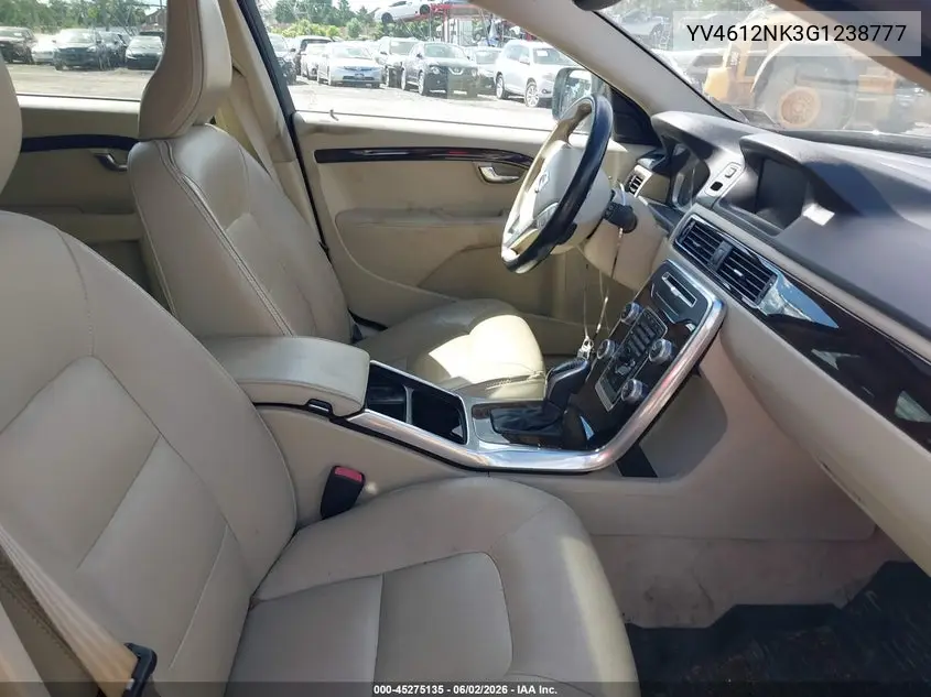 2016 Volvo Xc70 T5 Premier VIN: YV4612NK3G1238777 Lot: 45275135