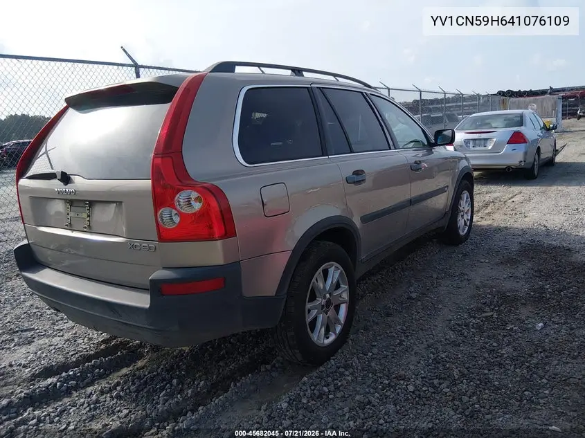 2004 Volvo Xc90 2.5T VIN: YV1CN59H641076109 Lot: 45682045