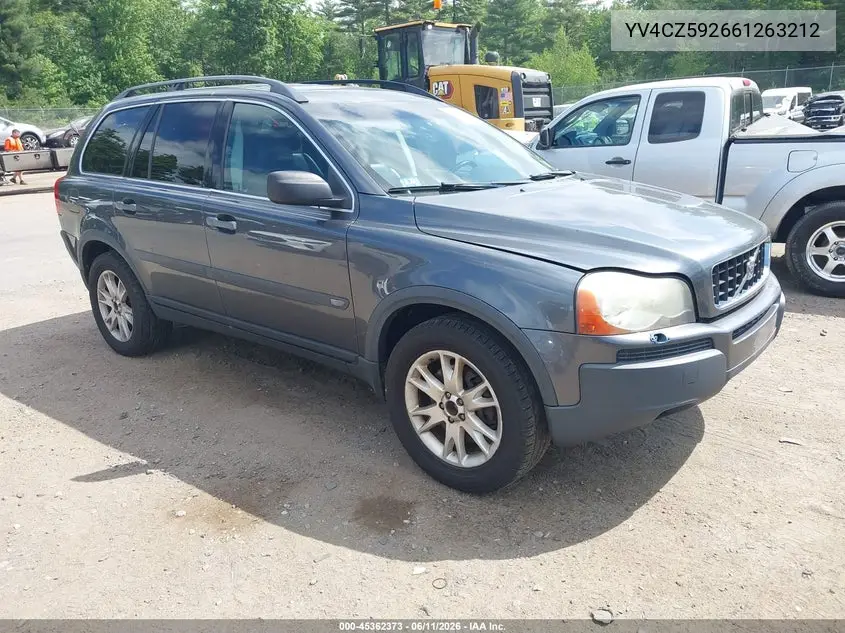 2006 Volvo Xc90 2.5T VIN: YV4CZ592661263212 Lot: 45362373