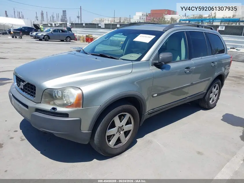 2006 Volvo Xc90 2.5T VIN: YV4CY592061307935 Lot: 45450289