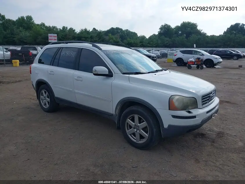 2007 Volvo Xc90 3.2 VIN: YV4CZ982971374301 Lot: 45581341