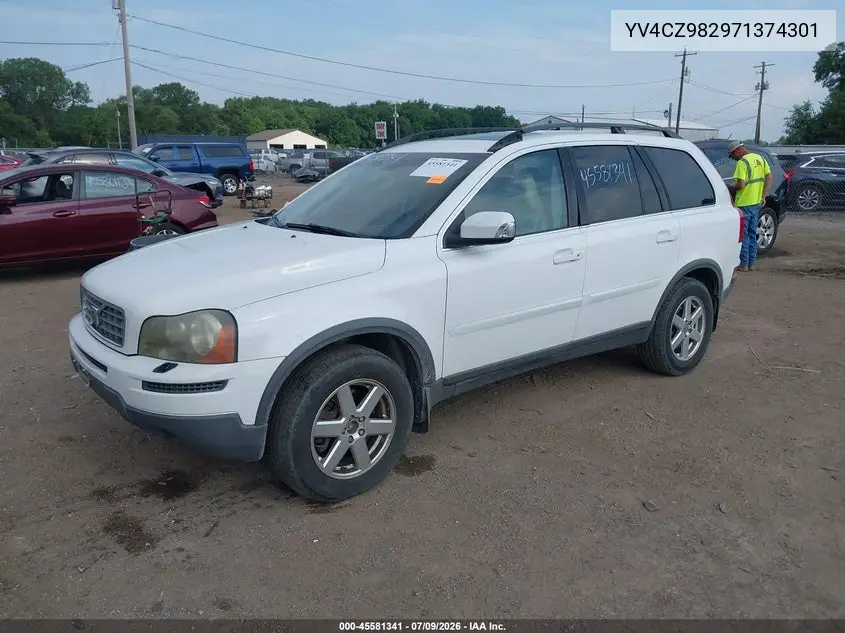 2007 Volvo Xc90 3.2 VIN: YV4CZ982971374301 Lot: 45581341