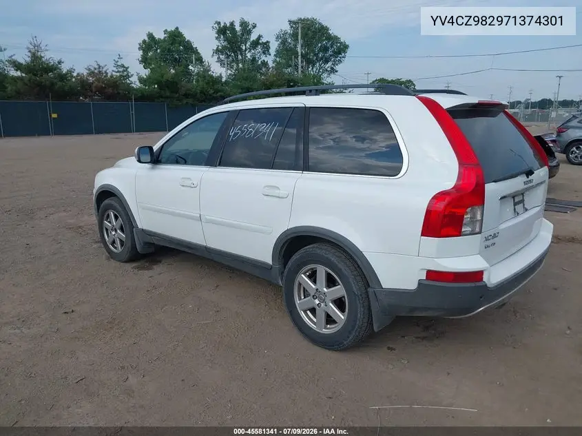 2007 Volvo Xc90 3.2 VIN: YV4CZ982971374301 Lot: 45581341