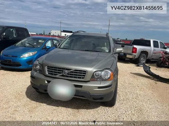 2008 Volvo Xc90 3.2 VIN: YV4CZ982X81455695 Lot: 20264743