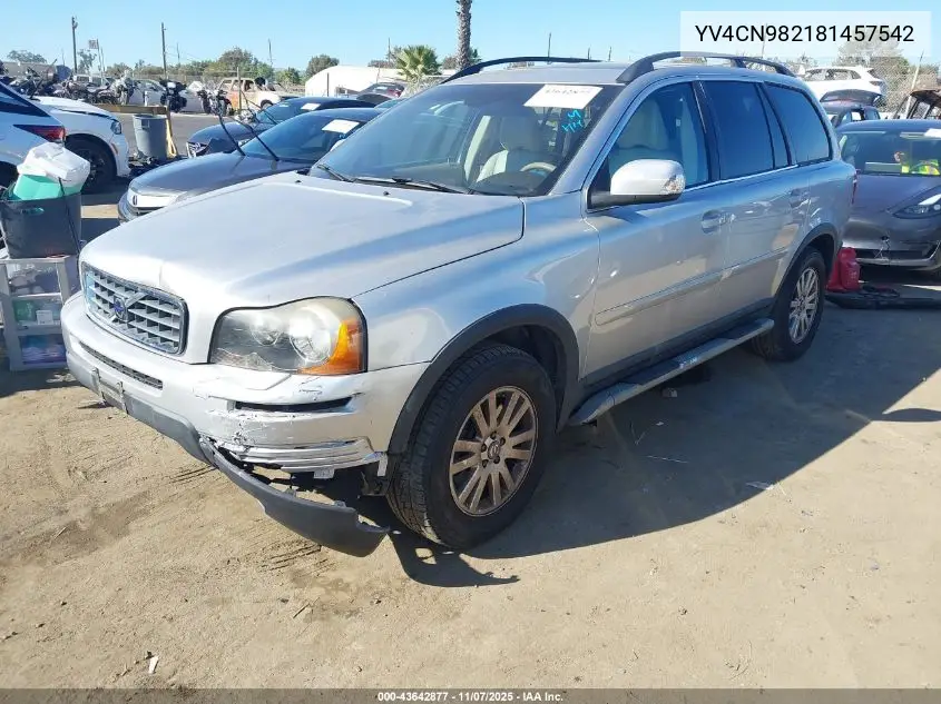 YV4CN982181457542 2008 Volvo Xc90 3.2