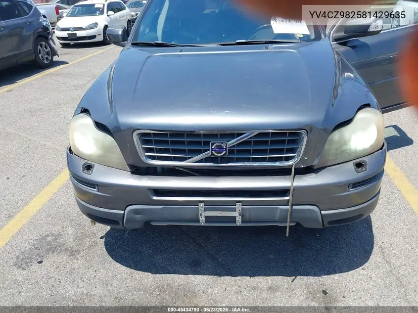 2008 Volvo Xc90 3.2 VIN: YV4CZ982581429635 Lot: 45434790