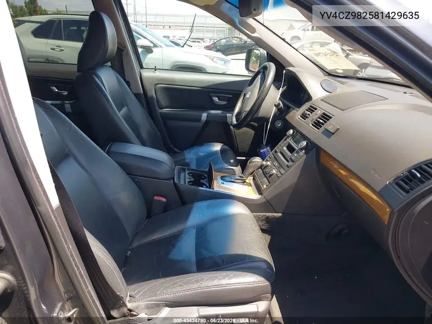 2008 Volvo Xc90 3.2 VIN: YV4CZ982581429635 Lot: 45434790