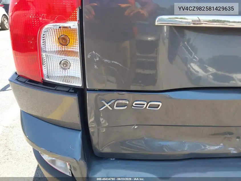 2008 Volvo Xc90 3.2 VIN: YV4CZ982581429635 Lot: 45434790