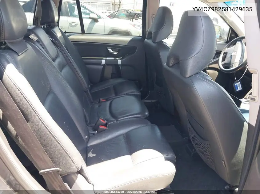 2008 Volvo Xc90 3.2 VIN: YV4CZ982581429635 Lot: 45434790