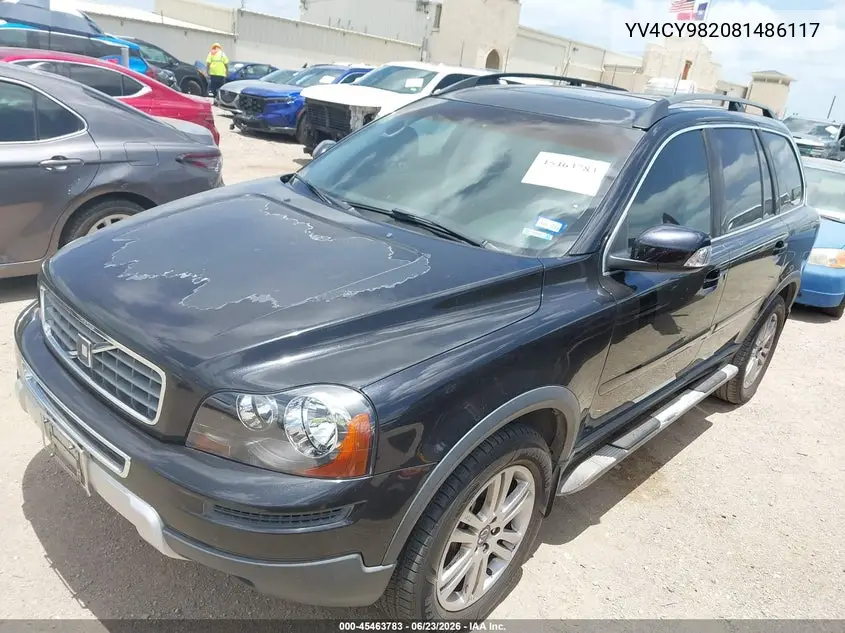 2008 Volvo Xc90 3.2 VIN: YV4CY982081486117 Lot: 45463783