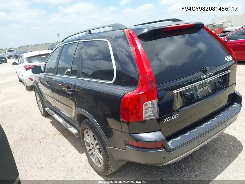 2008 Volvo Xc90 3.2 VIN: YV4CY982081486117 Lot: 45463783