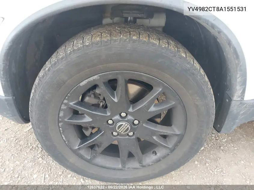 2010 Volvo Xc90 3.2/3.2 Luxury/3.2 R-Design VIN: YV4982CT8A1551531 Lot: 12637622