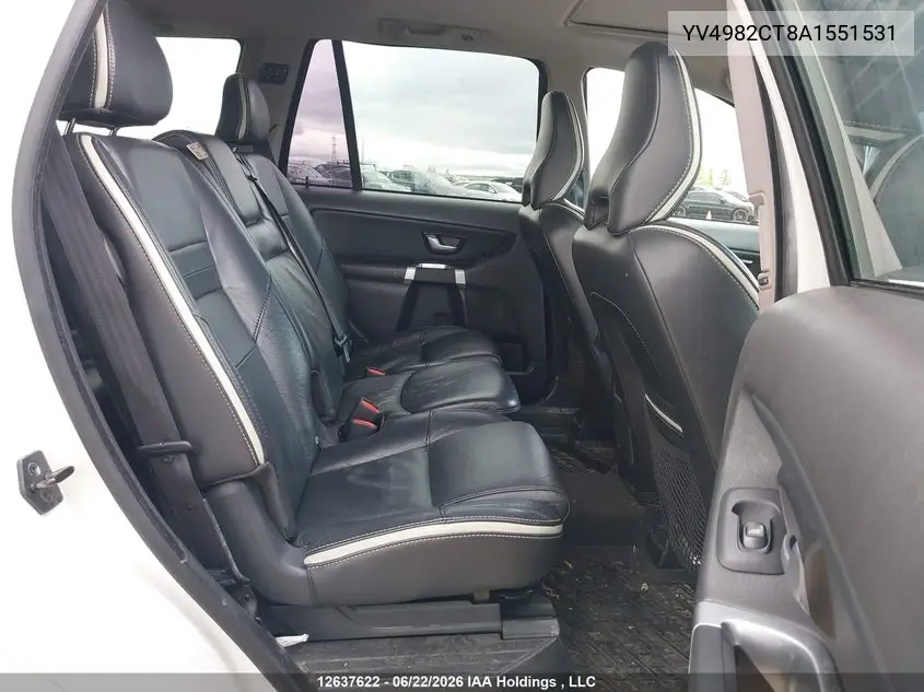 2010 Volvo Xc90 3.2/3.2 Luxury/3.2 R-Design VIN: YV4982CT8A1551531 Lot: 12637622