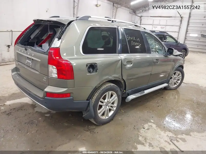 2010 Volvo Xc90 3.2 VIN: YV4982CZ3A1557242 Lot: 45464371