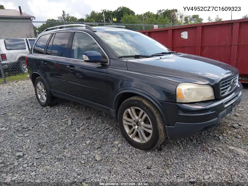 2012 Volvo Xc90 3.2/3.2 Platinum/3.2 Premier Plus VIN: YV4952CZ7C1609323 Lot: 45536918