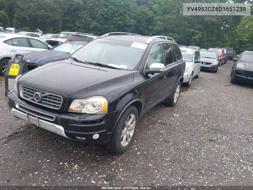 2013 Volvo Xc90 3.2/3.2 Platinum/3.2 Premier Plus VIN: YV4952CZ6D1651239 Lot: 45513324