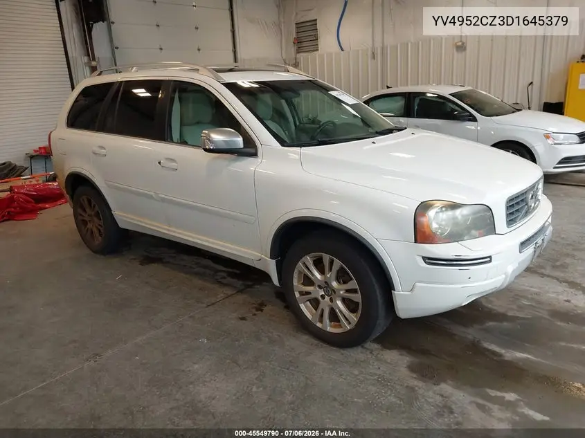 2013 Volvo Xc90 3.2/3.2 Platinum/3.2 Premier Plus VIN: YV4952CZ3D1645379 Lot: 45549790