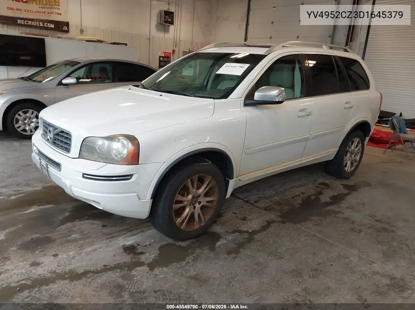 2013 Volvo Xc90 3.2/3.2 Platinum/3.2 Premier Plus VIN: YV4952CZ3D1645379 Lot: 45549790