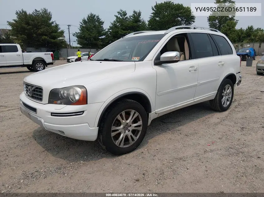 2013 Volvo Xc90 3.2/3.2 Platinum/3.2 Premier Plus VIN: YV4952CZ6D1651189 Lot: 45634079