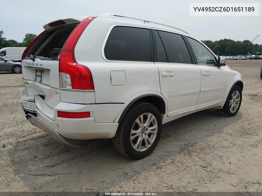 2013 Volvo Xc90 3.2/3.2 Platinum/3.2 Premier Plus VIN: YV4952CZ6D1651189 Lot: 45634079