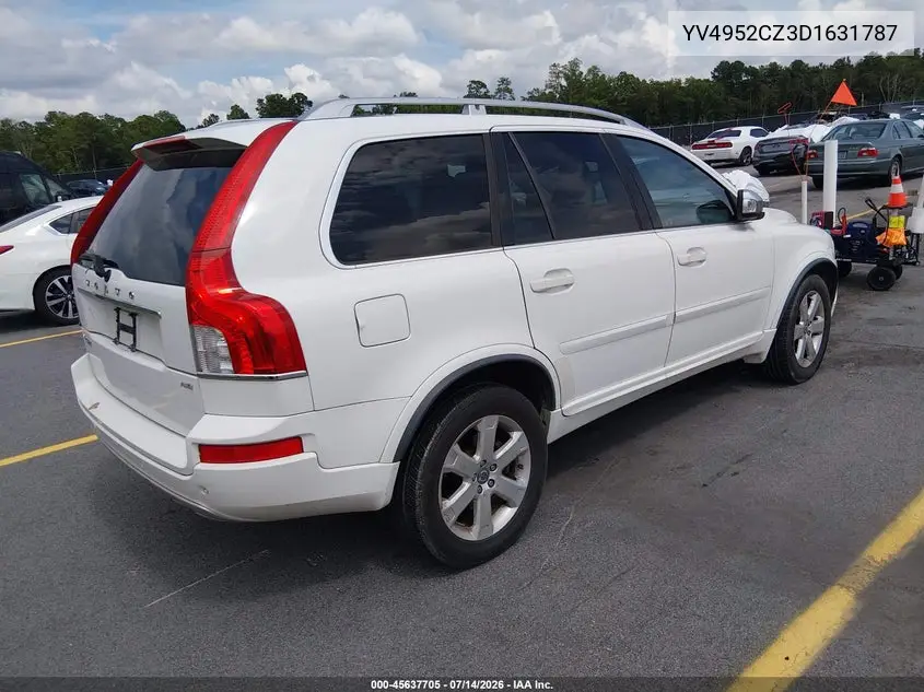 2013 Volvo Xc90 3.2/3.2 Platinum/3.2 Premier Plus VIN: YV4952CZ3D1631787 Lot: 45637705