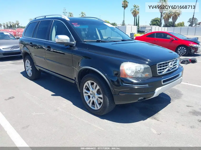 2013 Volvo Xc90 3.2/3.2 Platinum/3.2 Premier Plus VIN: YV4952CY6D1668713 Lot: 45664432