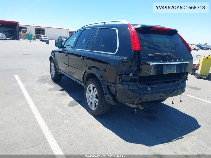 2013 Volvo Xc90 3.2/3.2 Platinum/3.2 Premier Plus VIN: YV4952CY6D1668713 Lot: 45664432
