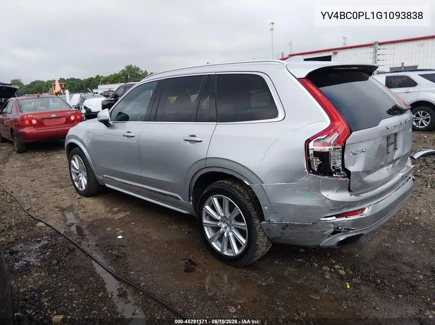 2016 Volvo Xc90 Hybrid T8 Inscription VIN: YV4BC0PL1G1093838 Lot: 45291171