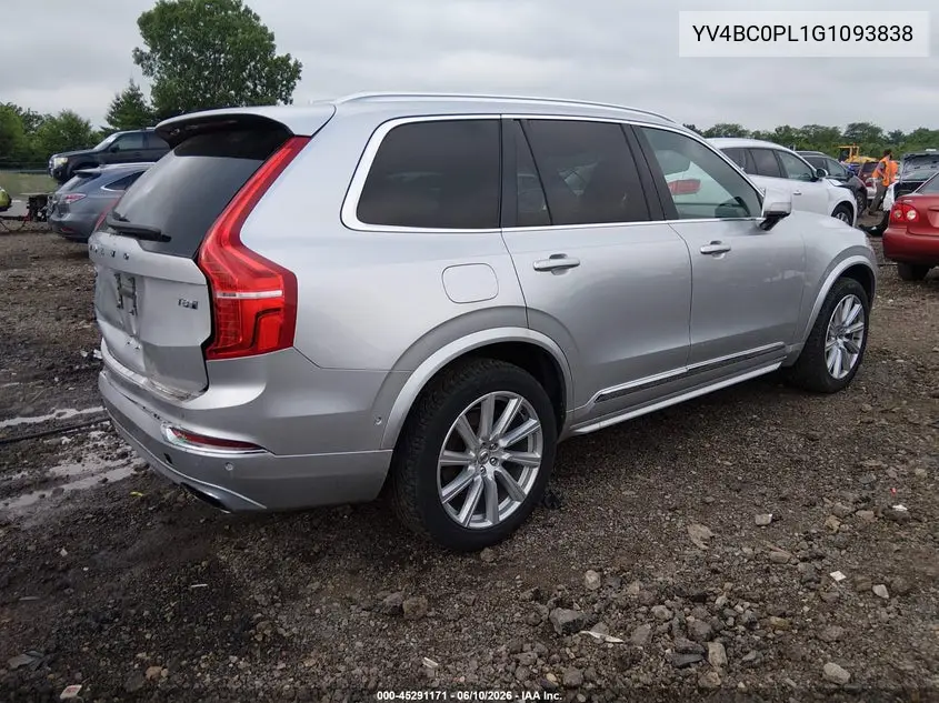 2016 Volvo Xc90 Hybrid T8 Inscription VIN: YV4BC0PL1G1093838 Lot: 45291171