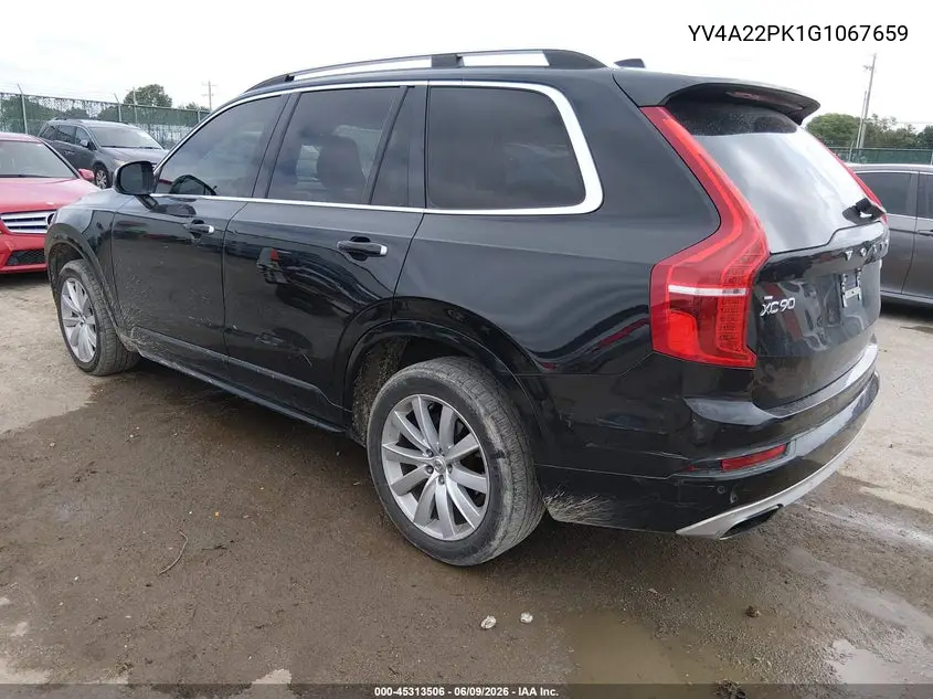 2016 Volvo Xc90 T6 Momentum VIN: YV4A22PK1G1067659 Lot: 45313506