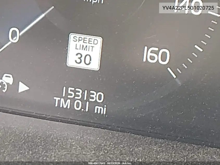 2016 Volvo Xc90 T6 Inscription VIN: YV4A22PL5G1020725 Lot: 45417643