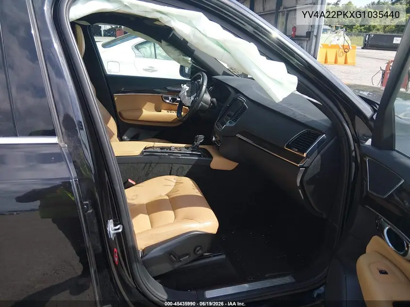 2016 Volvo Xc90 T6 Momentum VIN: YV4A22PKXG1035440 Lot: 45435990