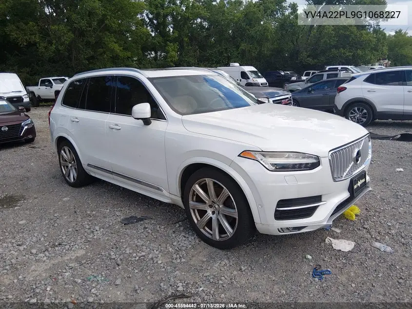 2016 Volvo Xc90 T6 Inscription VIN: YV4A22PL9G1068227 Lot: 45594442