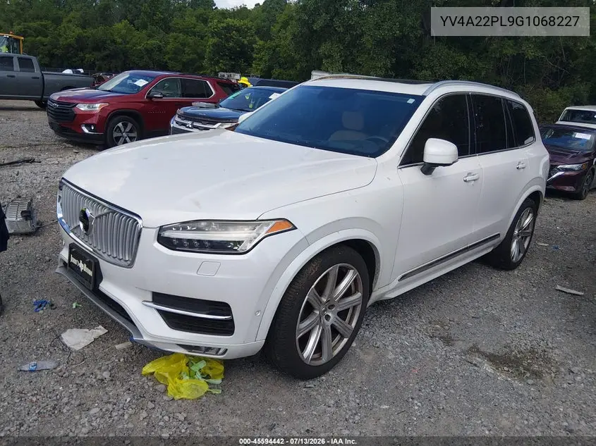 2016 Volvo Xc90 T6 Inscription VIN: YV4A22PL9G1068227 Lot: 45594442