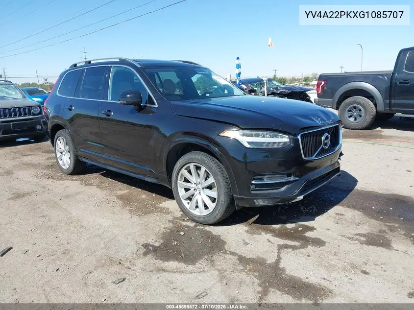 2016 Volvo Xc90 T6 Momentum VIN: YV4A22PKXG1085707 Lot: 45595572