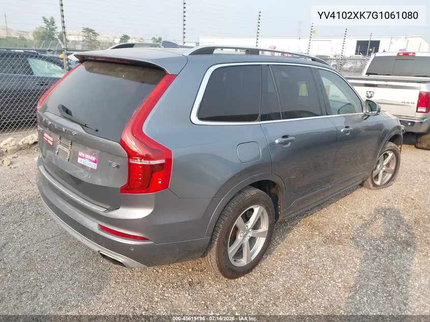 2016 Volvo Xc90 T5 Momentum VIN: YV4102XK7G1061080 Lot: 45619196