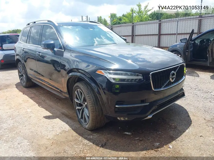 2016 Volvo Xc90 T6 Momentum VIN: YV4A22PK7G1053149 Lot: 45625224