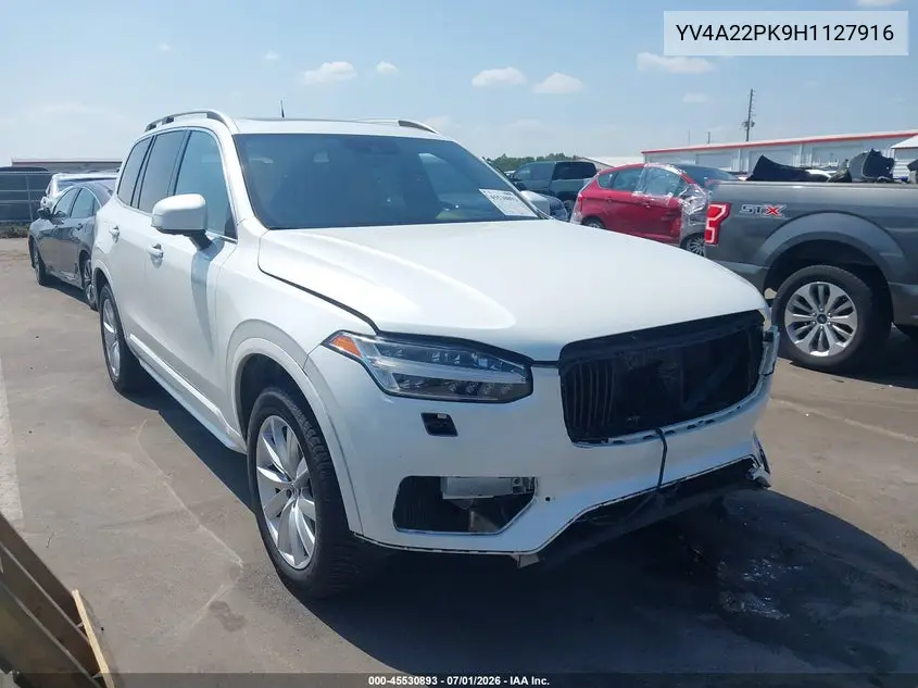 2017 Volvo Xc90 T6 Momentum VIN: YV4A22PK9H1127916 Lot: 45530893