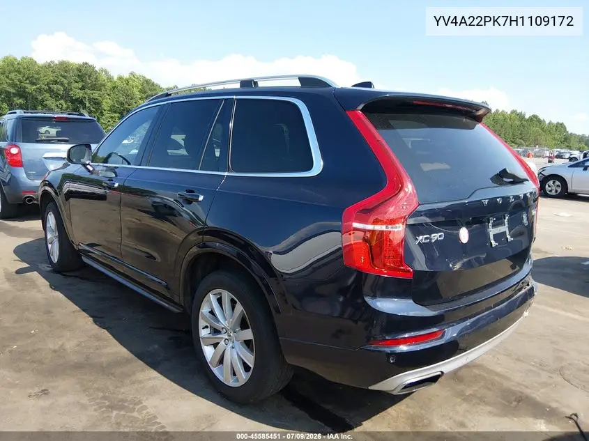 2017 Volvo Xc90 T6 Momentum VIN: YV4A22PK7H1109172 Lot: 45585451
