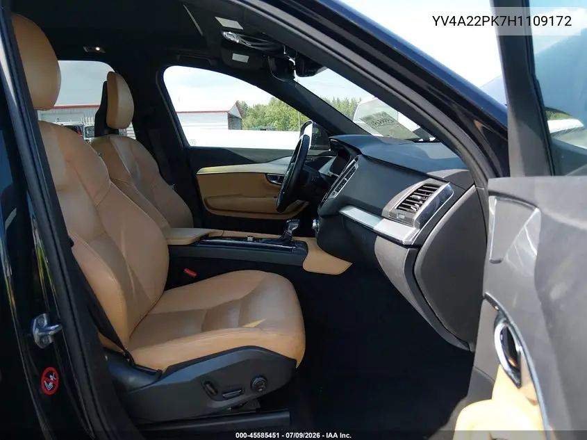 2017 Volvo Xc90 T6 Momentum VIN: YV4A22PK7H1109172 Lot: 45585451