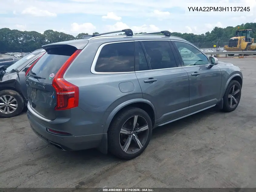 2017 Volvo Xc90 T6 R-Design VIN: YV4A22PM3H1137245 Lot: 45603693