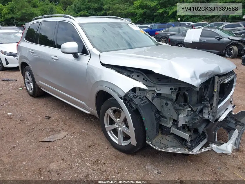 2018 Volvo Xc90 T5 Momentum VIN: YV4102CK3J1389688 Lot: 45234831