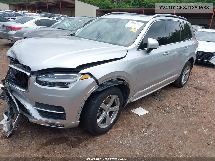 2018 Volvo Xc90 T5 Momentum VIN: YV4102CK3J1389688 Lot: 45234831